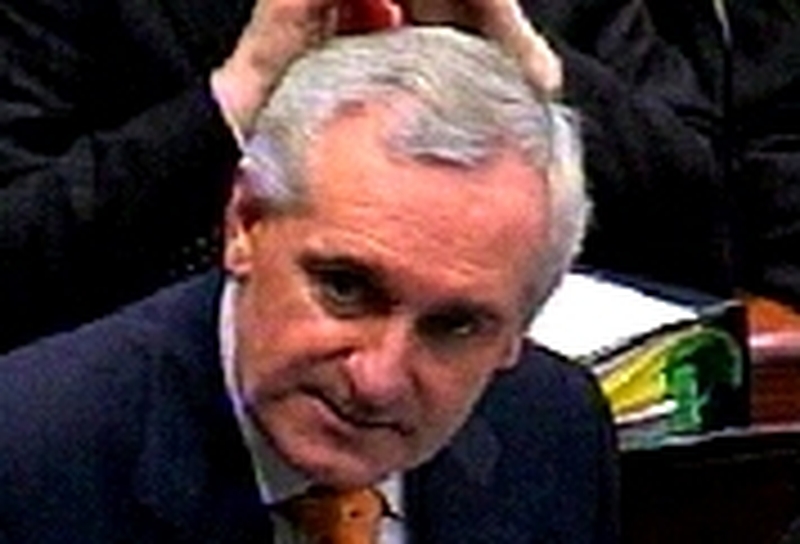 Bertie Ahern - Backed Enda Kenny's proposal