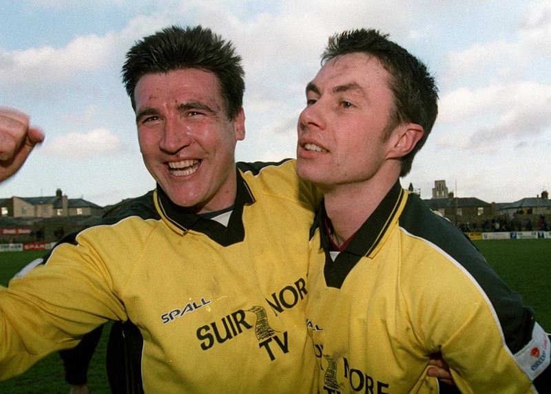 New Kilkenny City boss Brendan Rea(left)