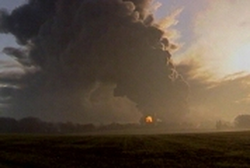 Hertfordshire - Fuel terminal fire contained