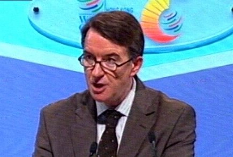 Peter Mandelson - Pressured over export subsidies