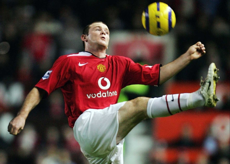 Wayne Rooney clocked up his tenth goal of the season at Villa Park