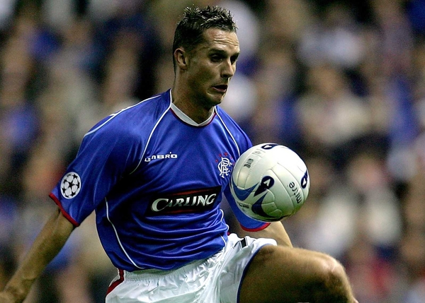 Peter Lovenkrands was one of the Rangers scorers away at Dunfermline