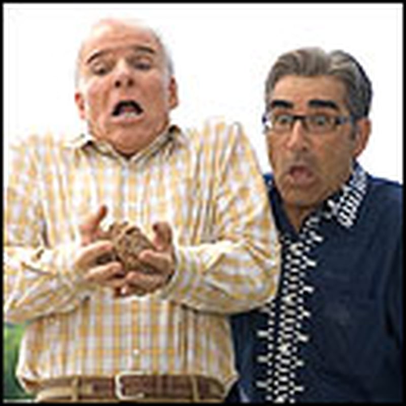 These two men could ad-lib a funnier film