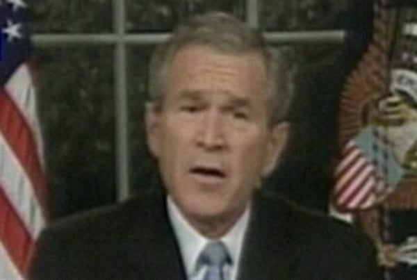 George W Bush - Reports jeopardised security