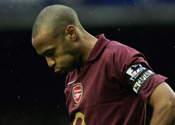 Arsenal captain Thierry Henry