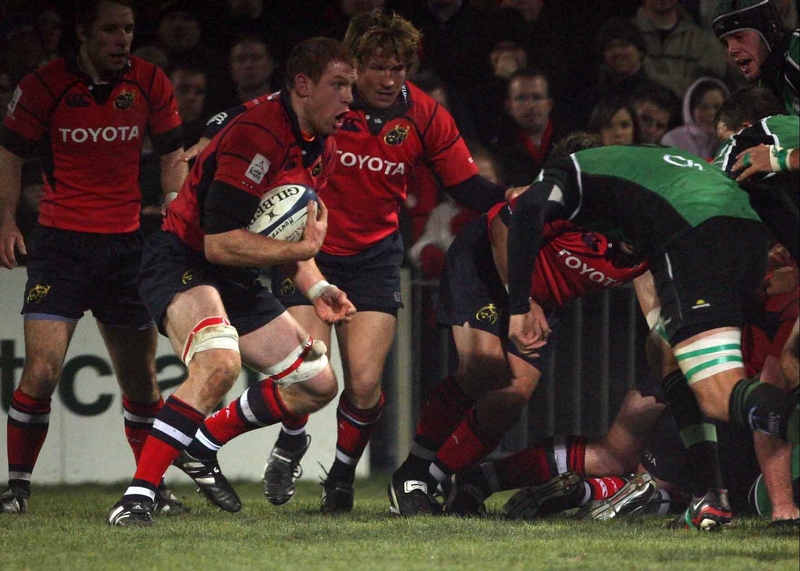 Paul O'Connell marked his return to action tonight with a try