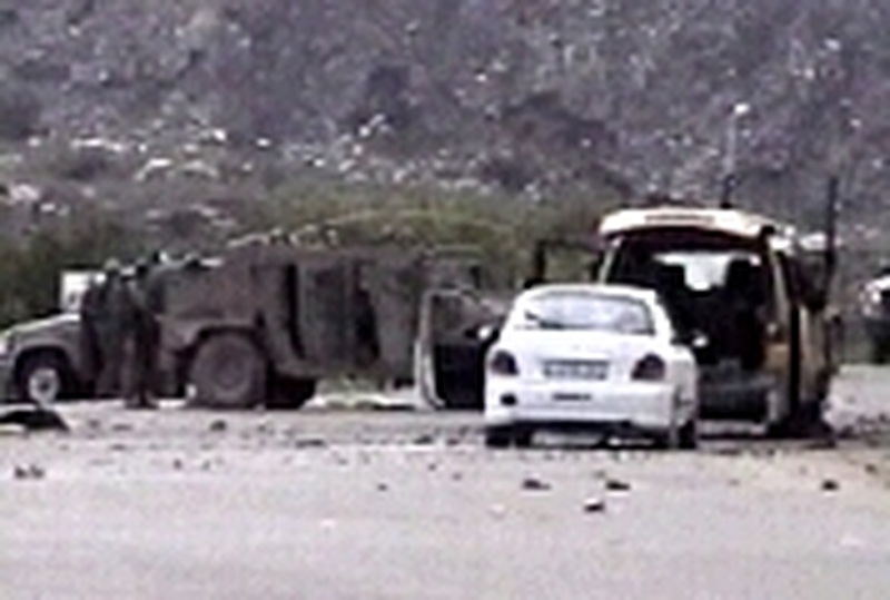 West Bank - Suicide attack at checkpoint