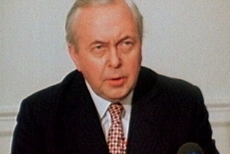 Harold Wilson - 'Apocalyptic note'