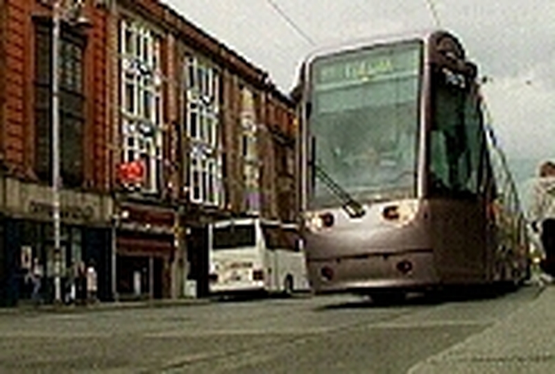 Luas - Collision on Queen Street