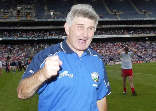 Mick O'Dwyer bowed out as manager of Laois following their defeat to Mayo in the All-Ireland quarter-finals