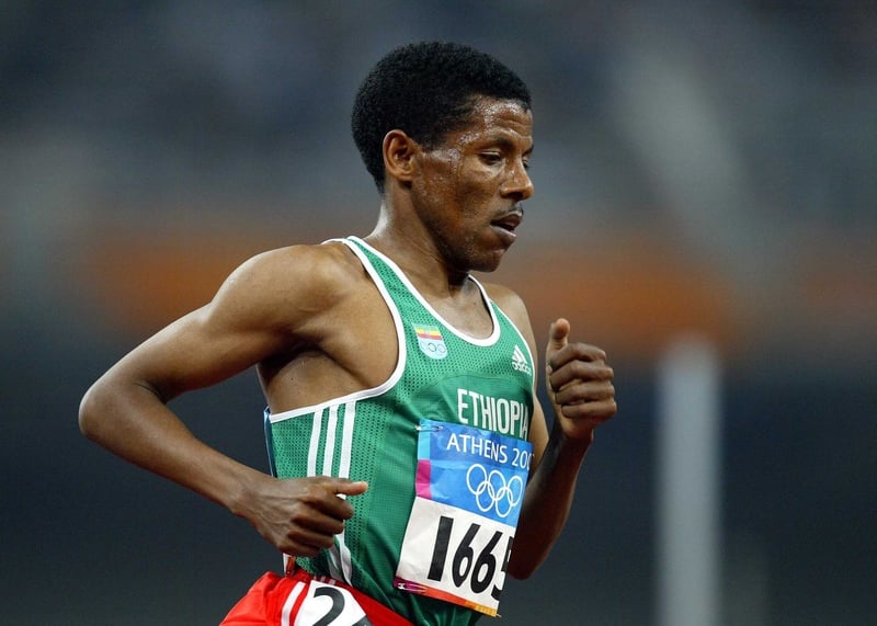 Haile Gebrselassie has set 26 world records