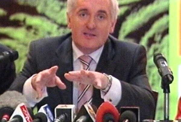 Bertie Ahern - Launches report on constitution