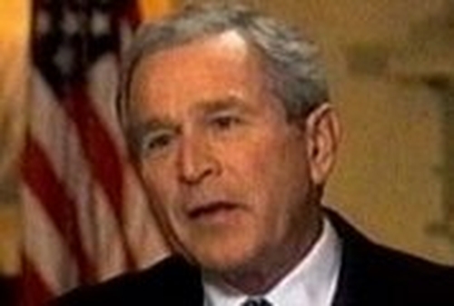 George Bush - Under pressure on ports