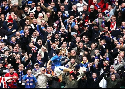 Rangers fans have not had much to celebrate of late