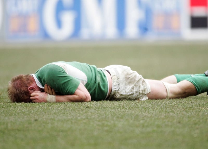 Paul O'Connell is a major doubt for the Welsh clash after straining his A/C joint against France