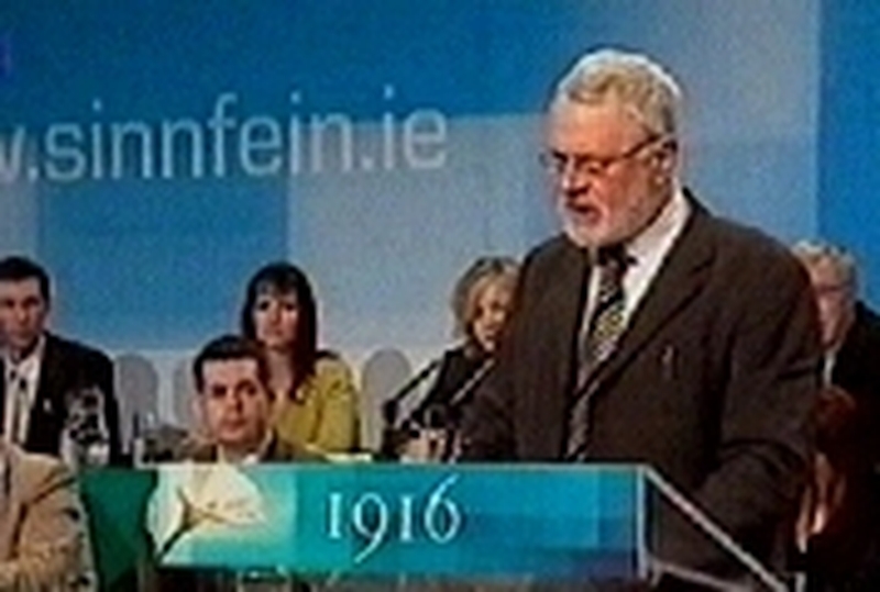 SF Ard-Fheis - Party backs leadership