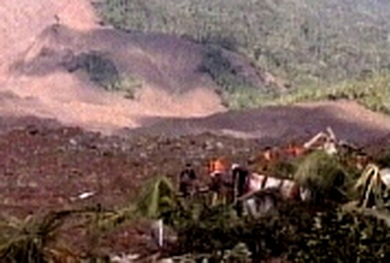 Philippines - Village of Guinsaugon buried