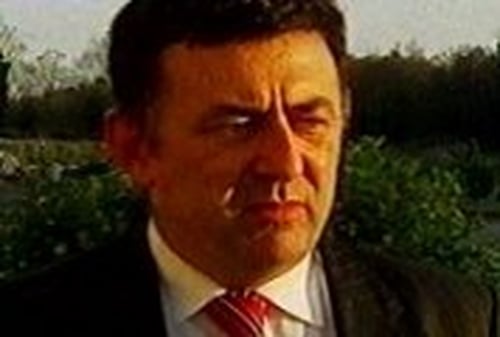 Padraig Walshe - Campaigning against reduced cattle prices