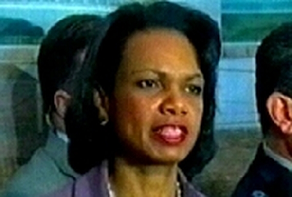 Condoleeza Rice - 'Cautiously optimistic'