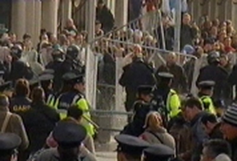 City centre - 14 injured