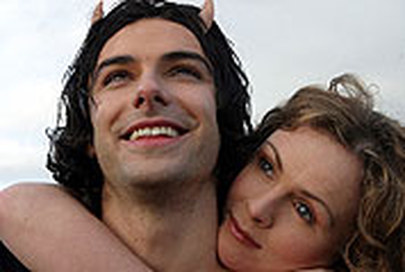 Janet Moran and Aidan Turner in The Crock of Gold