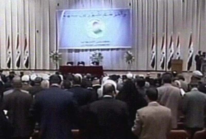 Baghdad - Parliament holds first session