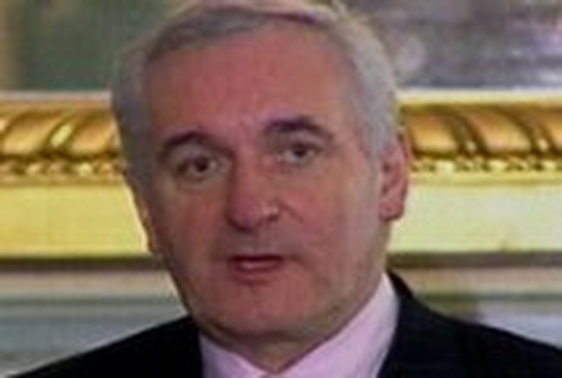 Bertie Ahern - Washington meetings over illegal Irish in US