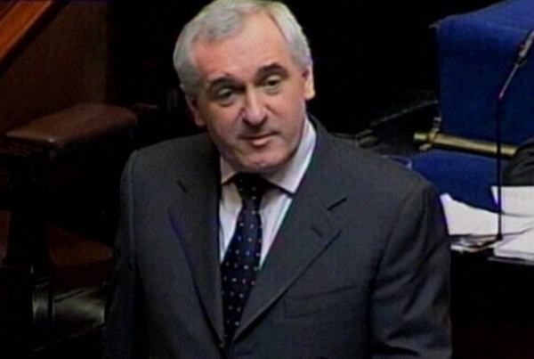 Bertie Ahern - Insists figures have fallen
