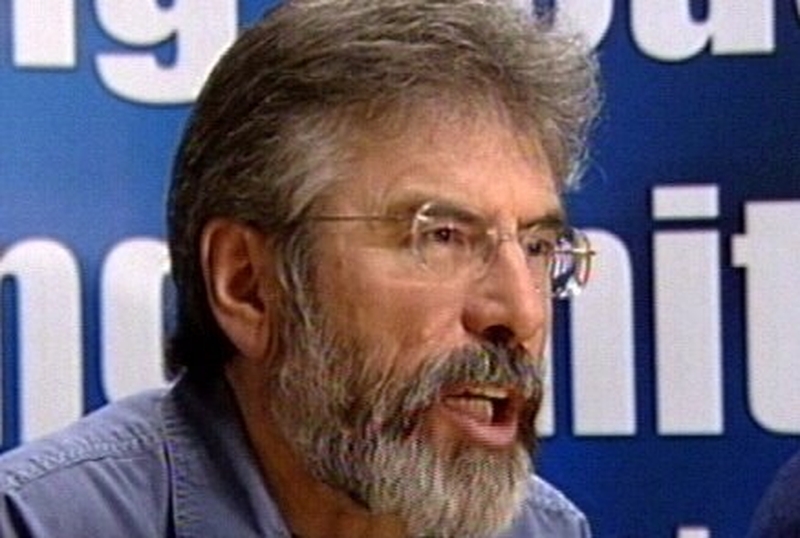 Gerry Adams - Believes in policy shift