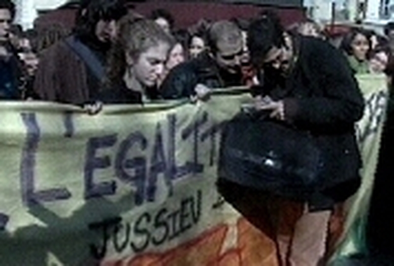 Paris - Protests over labour law