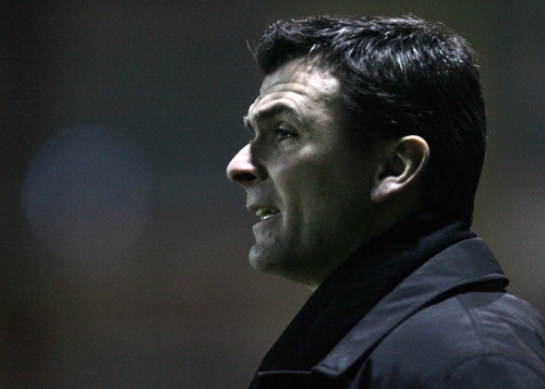 Shamrock Rovers manager Pat Scully