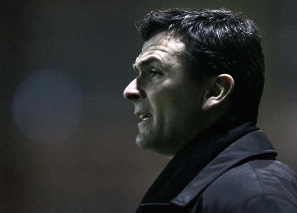 Shamrock Rovers manager Pat Scully