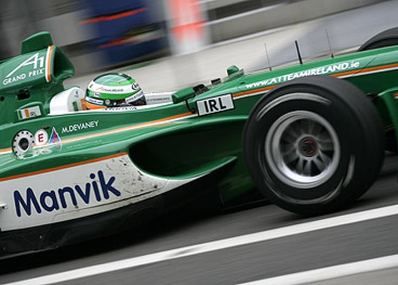 Ireland start in 11th position on the grid in Sunday's A1 GP in Beijing