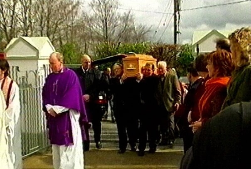 Aughawillan, Co Leitrim - Funeral of John McGahern