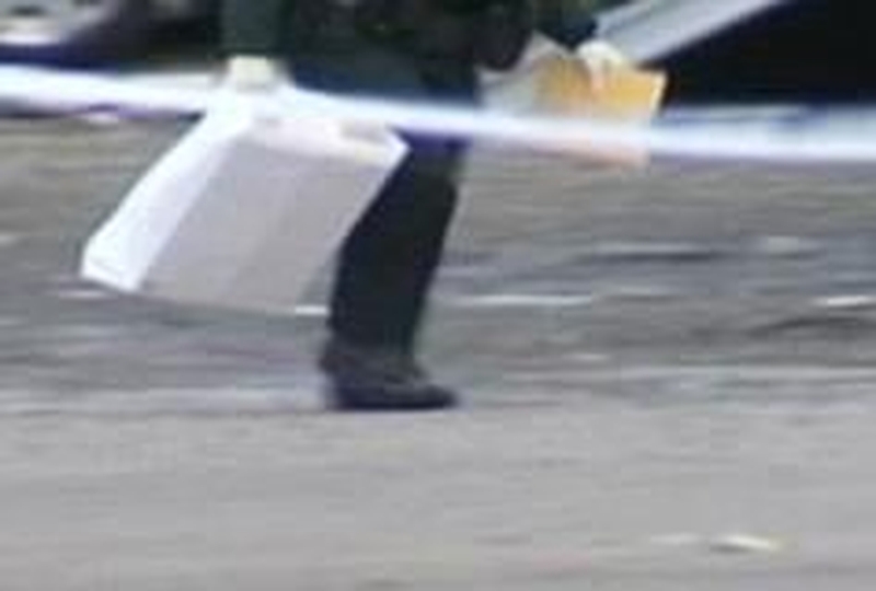 Lurgan discovery - PSNI remove evidence