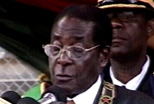 Robert Mugabe - Government razed slums