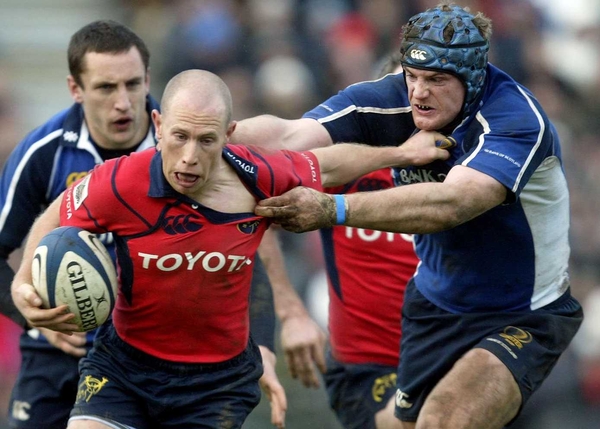 Peter Stringer will captain Munster when his side take on Edinburgh