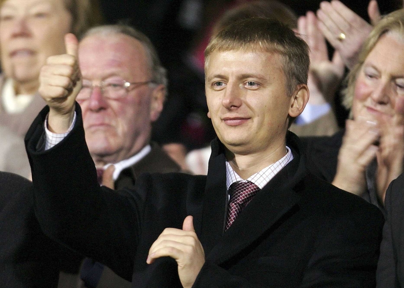 Vladimir Romanov is under fire from the Hearts playing staff