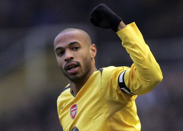 Thierry Henry was at his usual brilliant best this season