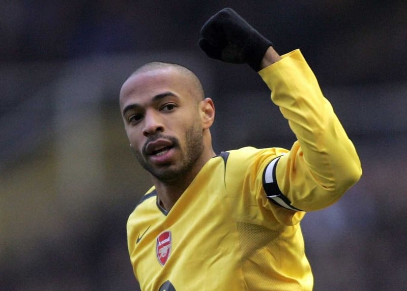 Arsenal captain Thierry Henry rescues a point for his side with a late goal against Middlesbrough
