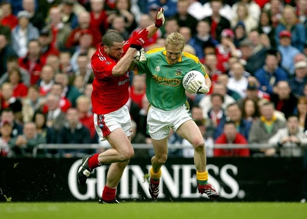 Graham Geraghty shook off the effects of a thump in the jaw to lead Meath to victory