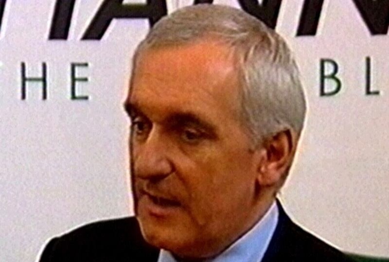 Bertie Ahern - Questioned on failed Aer Lingus buyout