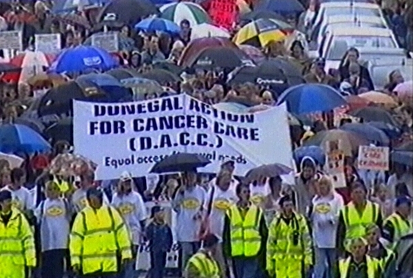 Letterkenny - 6,000 rally for cancer services