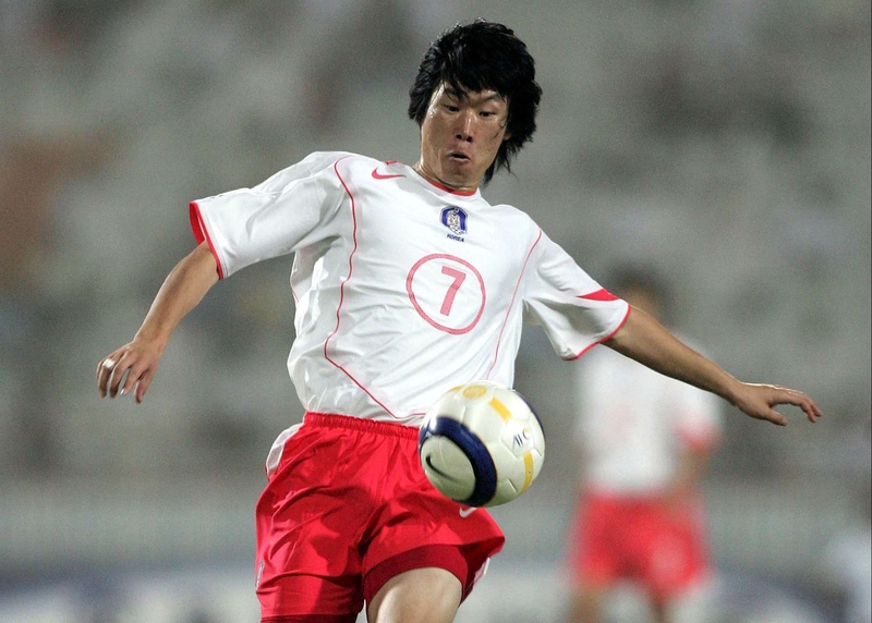 Park Ji-Sung scored an equaliser for South Korea against France this evening