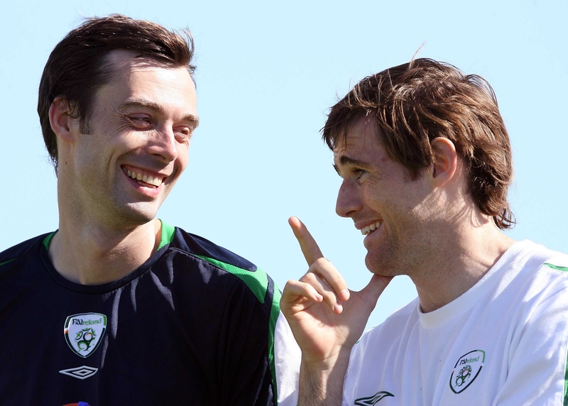 Gary Breen and Kevin Kilbane have both been named in the Ireland team to play Chile tomorrow evening