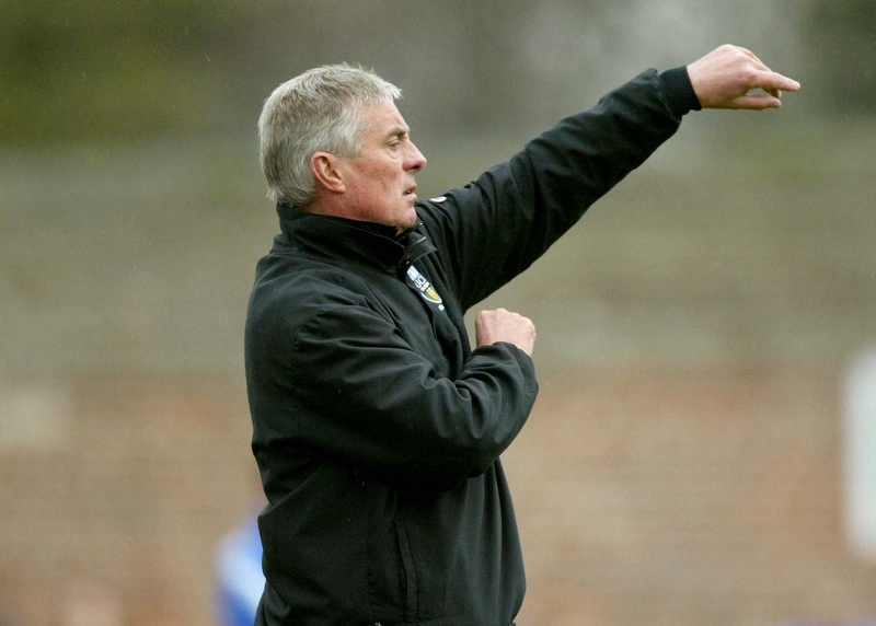 UCD manager Pete Mahon