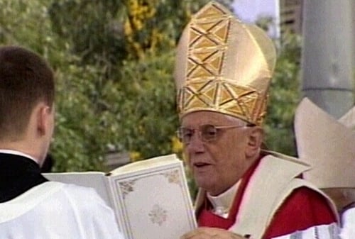 Pope Benedict XVI - Opposes gay marriage
