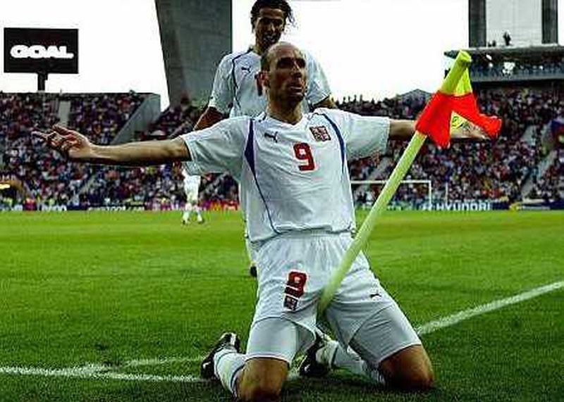 Jan Koller has scored 51 goals for the Czech Republic
