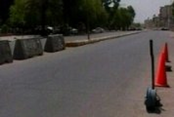 Baghdad - Vehicles banned from streets