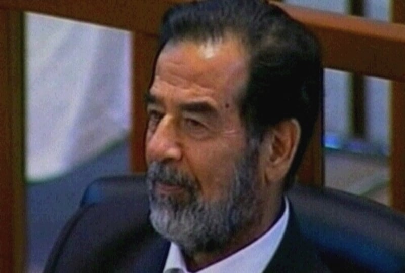 Saddam Hussein - Sentenced to death